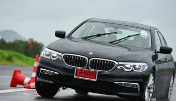 BMW โชว์สมรรถนะ ในกิจกรรมทดสอบซีรีส์ 5 โฉมใหม่