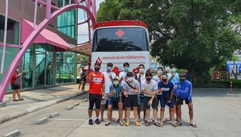 LPP ร่วมกับสภากาชาดไทย แก้ปัญหาโลหิตสำรองลดน้อยลงมาก จัดรถรับบริจาคโลหิตถึงชุมชน สำรองโลหิตเพื่อชาติ