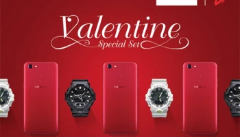 ออปโป้ จับมือ G-SHOCK ส่ง "OPPO X G-SHOCK Valentine Special Set" ต้อนรับเทศกาลแห่งความรัก