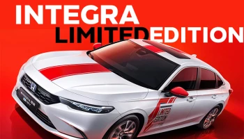 Honda Integra Anniversary Special Limited Edition เฉพาะชาวจีน ขายในจำนวนจำกัด