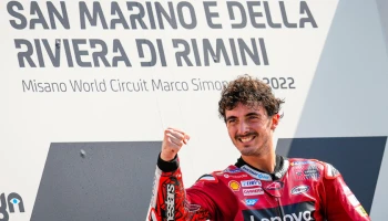 Francesco Bagnaia คว้้าชัย 4 สนามติดใน Gran Premio Gryfyn di San Marino e della Riviera di Rimini ที่ Misano