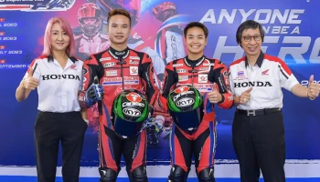 Honda ส่งทัพนักบิด เดินหน้าล่าแชมป์ "โออาร์ บีอาร์ไอซี ซูเปอร์ไบค์ 2023”