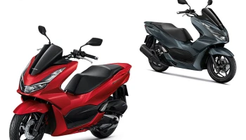 New Honda PCX160 รถพรีเมียม เอ.ที. เพิ่มสีแดงด้านลุคสปอร์ตใหม่