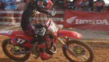 อินทรีแซงค์ บิด Honda CRF250R คว้าท็อป 2 FMSCT Thailand Motocross 2024 สนามที่ 2