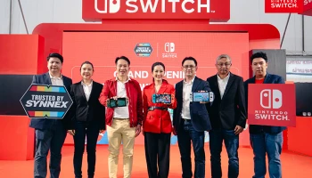 ซินเน็คฯ เปิดตัว Nintendo Switch by Synnex อย่างเป็นทางการ ชูบริการครบวงจร ตอกย้ำการเป็นผู้นำด้านนวัตกรรมเกมมิ่งในประเทศไทย