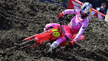 Honda รั้งจ่าฝูงคะแนนสะสมหลัง เจ็ตต์ ลอว์เรนซ์ บิด CRF450R ใน AMA Supercross 2024 สนามที่ 13 ที่สหรัฐอเมริกา