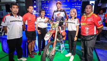 ฮอนด้า ส่ง แซงค์-กฤษฎา ลงชิงชัยศึก ออล เจแปน โมโตครอส