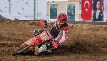 ทิม ไกเซอร์ บิด Honda CRF450R เก็บโพเดียมโค้งสุดท้ายที่ตุรเคีย ปักหลักผู้นำ MXGP 2024