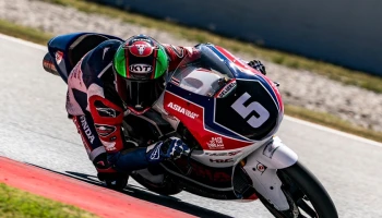 ก๊องส์-ธัชกร นักบิดดาวรุ่งจาก Honda ไล่แซงโหด คว้าท็อปเท็นได้ใน FIM JuniorGP ที่บาร์เซโลน่า