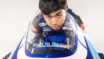 Yamaha ส่ง ไอเดีย-กฤตภัทร ร่วมบิดโมโตทรี ใน ThaiGP สานต่อโครงการ Road To The World Class