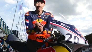 ข้าวกล้อง-จักรีภัทร แซงคว้าท็อป 12 โมโตจีพี รุกกีส์ คัพ สนาม 5 ที่สนามเรดบูล ริง ประเทศออสเตรีย