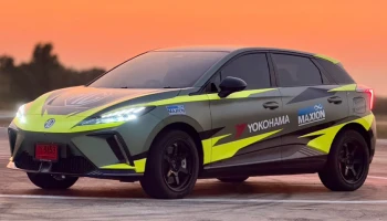 NEW MG4 ELECTRIC รุ่น XPOWER โชว์ศักยภาพอีวีบนสนามแข่งรายการ Gymkhana GC Grid Competition Series 2025 By Harson Tyres