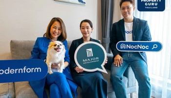 PAW IT UP! เมเจอร์ ดีเวลลอปเม้นท์ ย้ำจุดยืน Pet Family Residences ผนึก 2 แบรนด์แกร่ง โมเดอร์นฟอร์ม และ NocNoc สร้างสุขเท่าเทียม