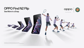 OPPO Find N2 Flip เก็บทุกโมเมนต์สำคัญ พร้อมสัมผัสประสบการณ์ใหม่ใน Roland-Garros 2023