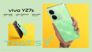 วางจำหน่ายแล้ว! vivo Y27s สมาร์ตโฟนน้องเล็ก สเปกจัดเต็มในราคาจับต้องได้ เพียง 6,999 บาท