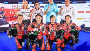 Honda จัดทัพใหญ่ครบทุกคลาสไลน์อัพ CBR Series พร้อมล่าแชมป์ Asia Road Racing Championship 2023