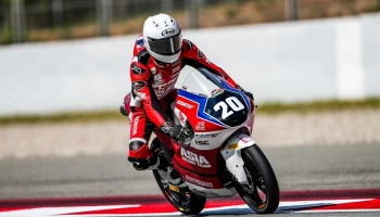 ข้าวกล้อง-จักรีภัทร จาก ฮอนด้า เรซซิ่ง ไทยแลนด์ ฟอร์มดุ! สตาร์ต 30 บิดคว้าท็อป 17 ใน จูเนียร์จีพี สนาม 3