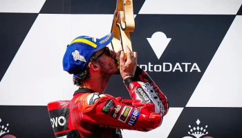 Ducati Lenovo Team กวาดแชมป์..หลัง Bagnaia คว้าชัยชนะได้ทั้ง Sprint Race และ Race ใน #AustrianGP