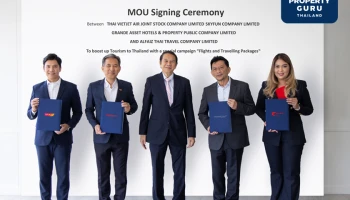 แกรนด์ แอสเสท จับมือ การบินไทย มอบสิทธิพิเศษแก่นักเดินทาง ร่วมมือ ไทยเวียตเจ็ท กระตุ้นตลาดท่องเที่ยวอินบาวด์