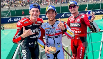 Bastianini คว้าชัยครั้งที่ 3 ให้ Gresini Racing MotoGP ได้ในฝรั่งเศส