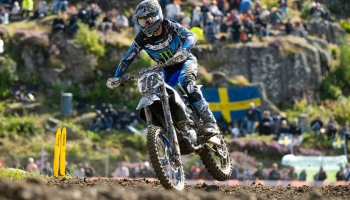 ฟรานเดอเรน จาก Monster Energy Yamaha Factory MXGP Team ซิวท็อปไฟว์ในสนาม 15 ที่สวีเดน บวกแต้มรั้งท็อปโฟร์ MXGP 2024