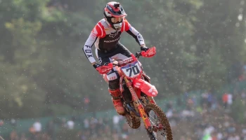 Honda คว้าโพเดียมคู่ใน MXGP ที่อิตาลี โดย Honda CRF450R ที่ขี่โดย ทิม ไกจ์เซอร์ และ รูเบน เฟอร์นานเดซ
