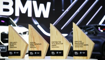 BMW สานต่อวิสัยทัศน์ดำเนินธุรกิจด้วยความรับผิดชอบ มอบรางวัลแก่ผู้จำหน่ายที่ร่วมกันผลักดันสู่สังคมแห่งความยั่งยืน