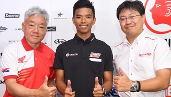 Idemitsu Honda Team Asia ประกาศส่ง "ก้อง สมเกียรติ" ลงแข่ง Moto2 ปี 2019