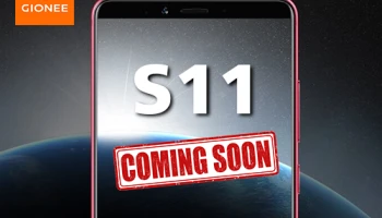 Gionee S11 สมาร์ทโฟนหน้าจอไร้ขอบ 18:9 ความละเอียด Full HD+ กำลังจะมา!