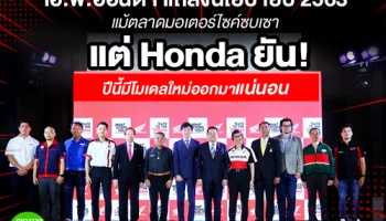 เอ.พี.ฮอนด้า แถลงนโยบายปี 2563 แม้ตลาดมอเตอร์ไซค์ซบเซา แต่ Honda ยัน! ปีนี้มีโมเดลใหม่ออกมาแน่นอน