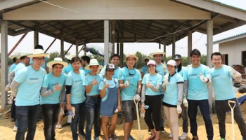 อนันดาฯ ร่วมเป็นส่วนหนึ่งในการตอบแทนสังคม นำทีมอาสาสมัคร ร่วมสร้างบ้านให้ผู้ด้อยโอกาส