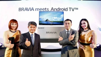โซนี่ เปิดตัวทีวีบราเวียรุ่นใหม่ "Android TV" เป็นหัวหอกบุกตลาดครั้งแรก