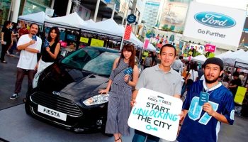 Ford Fiesta ปลดล็อคความสนุก จัดงานเปิดท้ายเอาใจคนรักการช้อปปิ้ง