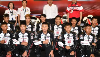 A.P.Honda เปิดพิทต้อนรับ นายกรัฐมนตรีเยี่ยมชมการเตรียมความพร้อมก่อนไทยเป็นเจ้าภาพจัด MotoGP