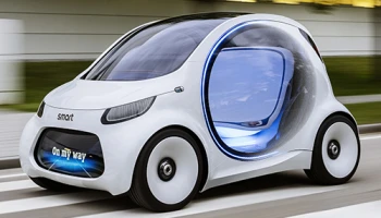 Smart Vision EQ ForTwo Concept รถต้นแบบสุดล้ำ รองรับแนวคิด "Car Sharing"
