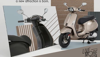 Vespa Sprint S 150 อัพเกรดใส่จอ TFT พร้อม 2 สีใหม่เริ่ม 148,900 บาท
