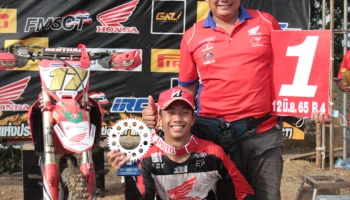 "อินทรีแซงค์ – กฤษฎา" ควบ Honda CRF250R คว้าชัยใน FMSCT Thailand Supercross 2022 สนามที่ 4