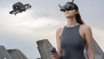 DJI จะพาคุณบินไปสัมผัสกับประสบการณ์การบินแบบใหม่กับ DJI Goggles Integra และ DJI RC Motion 2