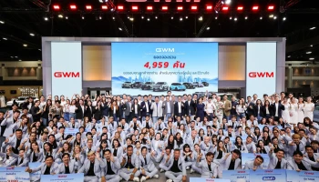 GWM กวาดยอดจองกว่า 4,959 คัน ในงาน Motor Show 2025 พร้อมปรับขึ้นราคา NEW GWM TANK 300 DIESEL ทุกรุ่น