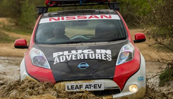 สุดอึ้ง! Nissan Leaf ฝ่าด่านทรหดกว่า 10,000 ไมล์ ในมองโกลแรลลี่