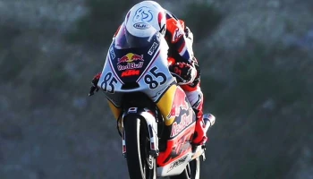 ไม้คิว-เกียรติศักดิ์ ดาวรุ่งจาก ฮอนด้า เรซซิ่ง ไทยแลนด์ คว้าท็อป 14 จากเก็บแต้มสังเวียนโหด โมโตจีพี รุกกีส์ คัพ ที่ อารากอน