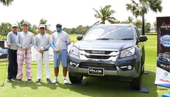 "อีซูซุไทยแลนด์มาสเตอร์ 2016" ปีที่ 10 แข่งขันถึงสนามที่ 5 แล้ว ณ สนามไทยคันทรี่คลับ จ.ฉะเชิงเทรา