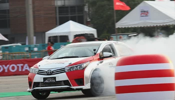 New Corolla Altis World Pro Challenge ดริฟท์ลั่นสนั่นเมืองในมอเตอร์โชว์ 2016
