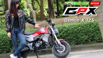 รีวิว GPX Demon X 125 หนุ่มๆ บิดได้ สาวๆ ขี่ดี
