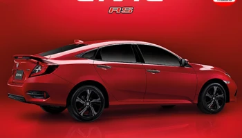 Honda Civic TURBO RS สีใหม่ Ignite Red สปอร์ตพรีเมียมซีดาน กับดีไซน์สปอร์ตสุดโฉบเฉี่ยว