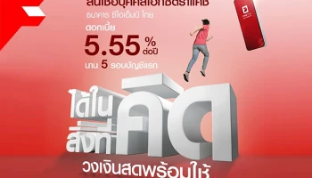 บัตรสินเชื่อบุคคลเอ็กซ์ตร้าแคช