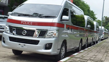 Nissan BIG Urvan เท่านั้นที่สำนักงานตำรวจแห่งชาติ มั่นใจ
