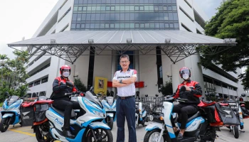 Honda จับมือ OR ร่วมสนับสนุน ไปรษณีย์ไทย เดินหน้าขับเคลื่อนการขนส่งพัสดุและสินค้าด้วยจักรยานยนต์ไฟฟ้า