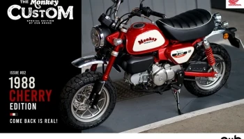 ฮอนด้า Honda Monkey Custom 1988 CHERRY EDITION ปี 2020