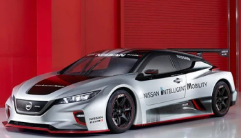 Nissan LEAF NISMO RC Concept รถต้นแบบตัวแข่งไฟฟ้าล้วน 300 ม้า